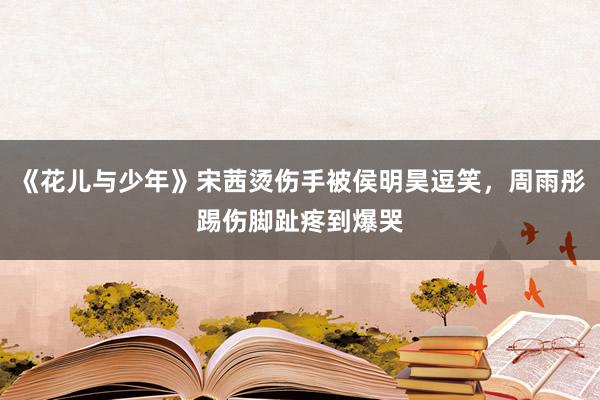 《花儿与少年》宋茜烫伤手被侯明昊逗笑，周雨彤踢伤脚趾疼到爆哭